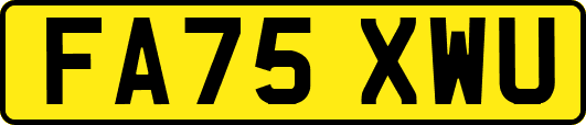 FA75XWU