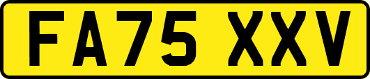 FA75XXV