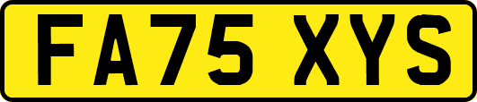 FA75XYS