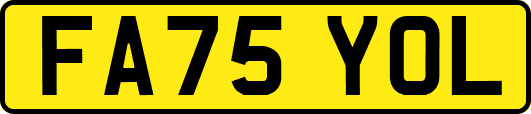 FA75YOL