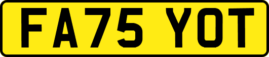 FA75YOT
