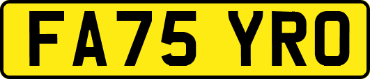 FA75YRO