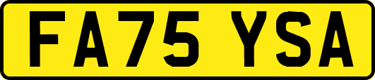 FA75YSA
