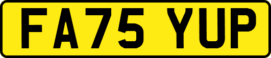 FA75YUP