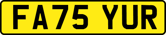 FA75YUR