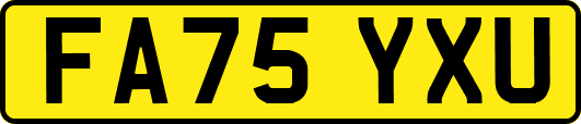 FA75YXU