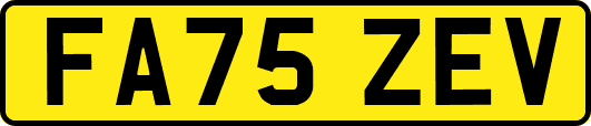FA75ZEV