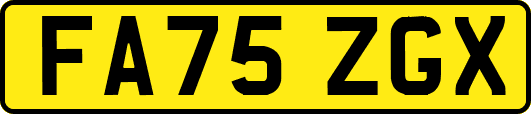 FA75ZGX