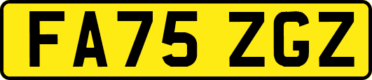FA75ZGZ
