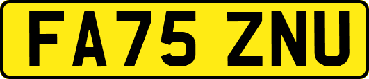 FA75ZNU