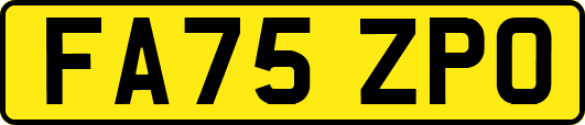 FA75ZPO