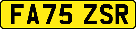 FA75ZSR