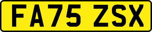 FA75ZSX