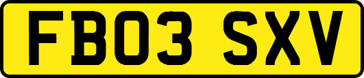 FB03SXV