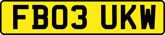 FB03UKW