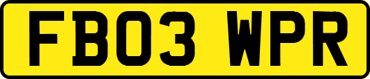 FB03WPR
