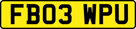 FB03WPU