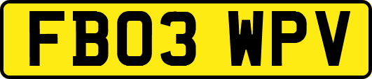 FB03WPV