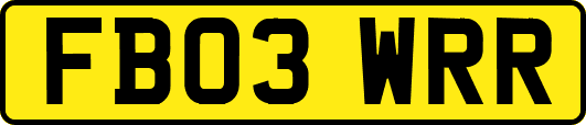 FB03WRR