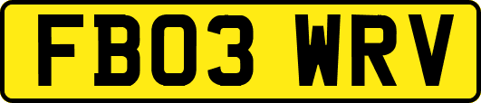 FB03WRV