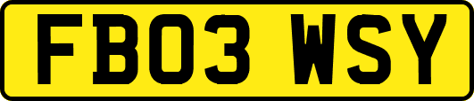FB03WSY