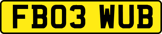FB03WUB