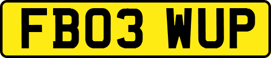 FB03WUP