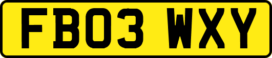 FB03WXY