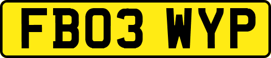 FB03WYP