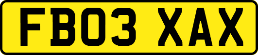FB03XAX