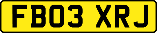 FB03XRJ