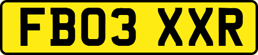 FB03XXR
