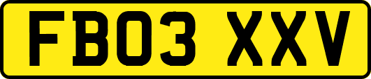FB03XXV