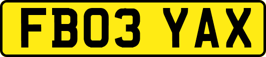 FB03YAX