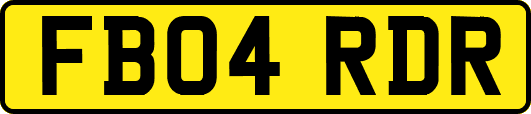 FB04RDR
