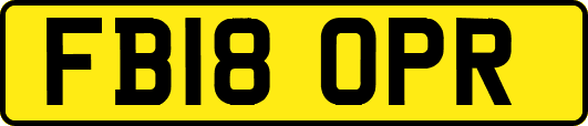 FB18OPR