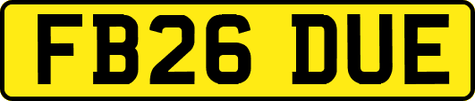 FB26DUE