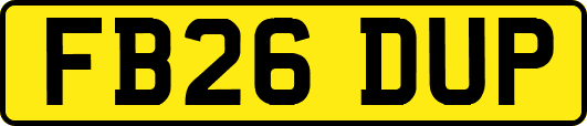 FB26DUP