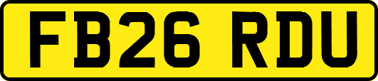 FB26RDU