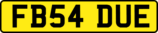 FB54DUE