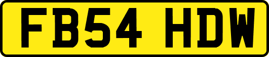 FB54HDW