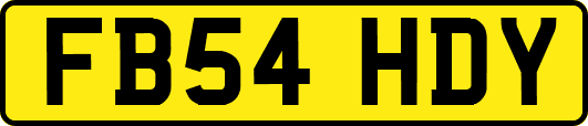 FB54HDY