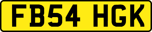 FB54HGK