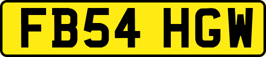FB54HGW