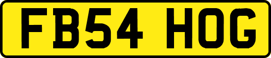 FB54HOG