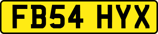 FB54HYX