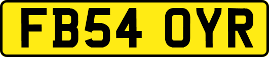 FB54OYR