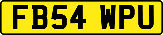 FB54WPU
