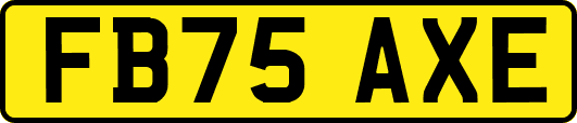 FB75AXE