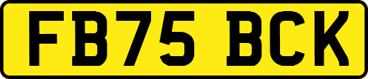 FB75BCK